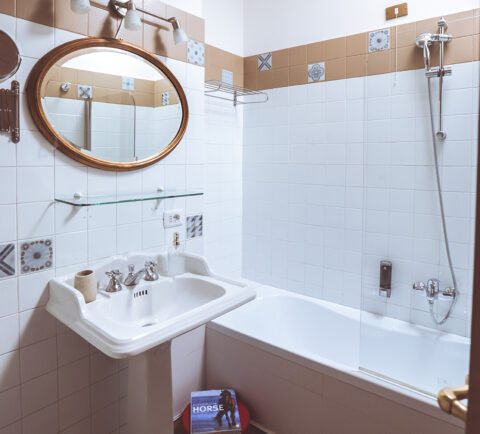 Appartamento vacanza Rosso Giotto - Assisi - il bagno