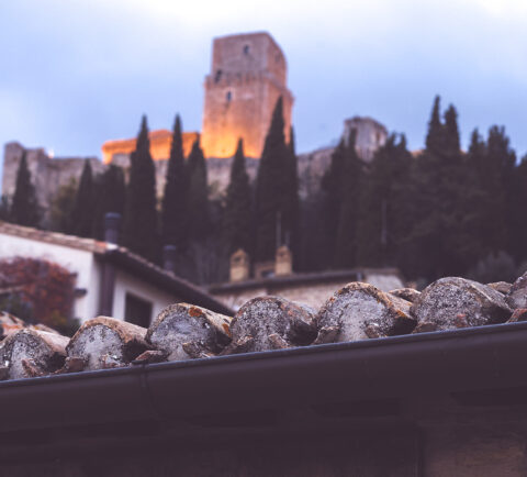 Casa vacanza nel centro di Assisi terrazza con vista meravigliosa