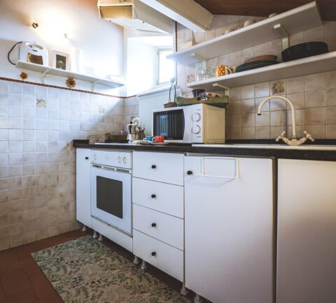 Appartamento vacanza con terrazza nel centro di Assisi - la cucina